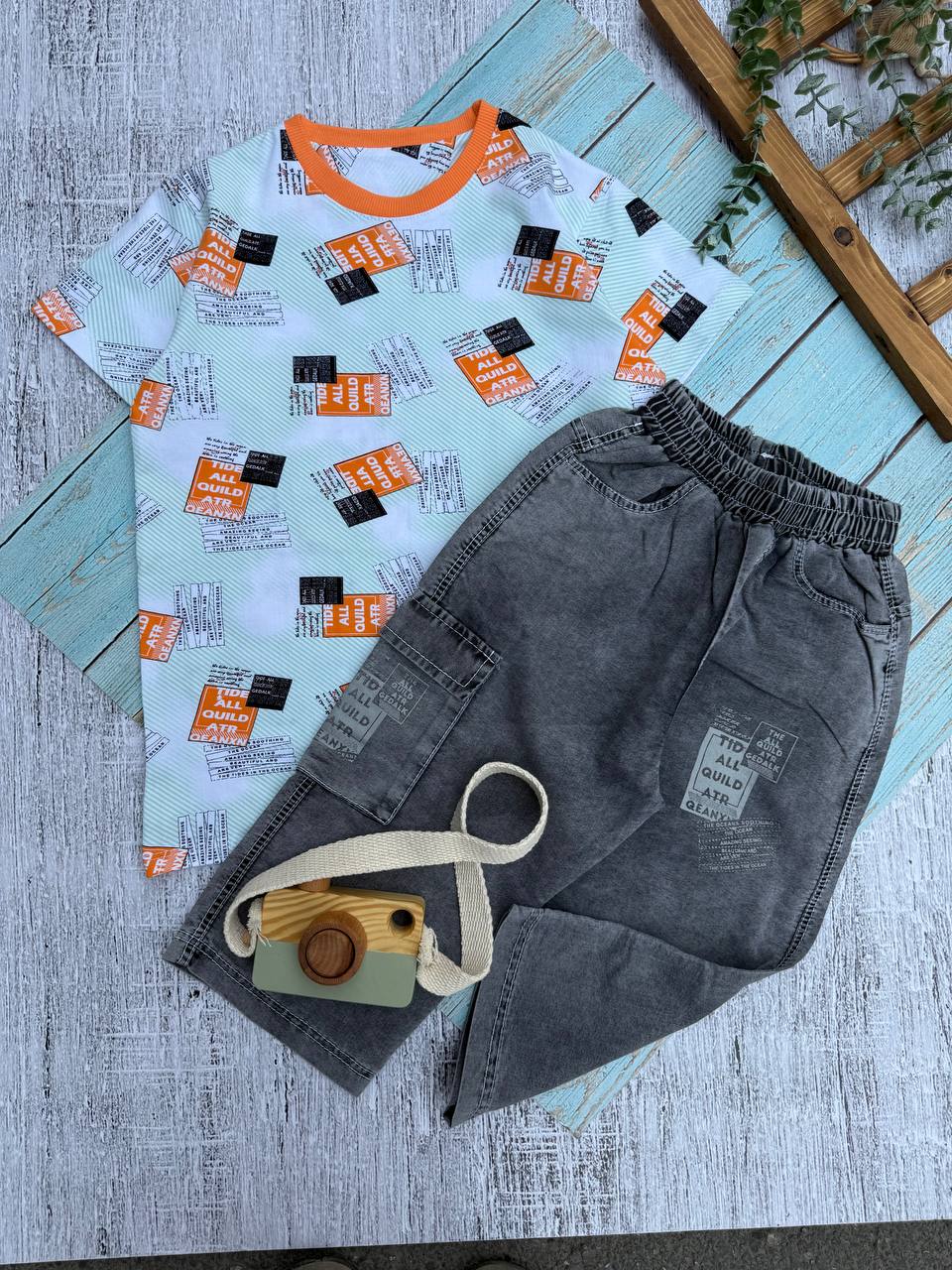 تیشرت و شلوارک باکسی