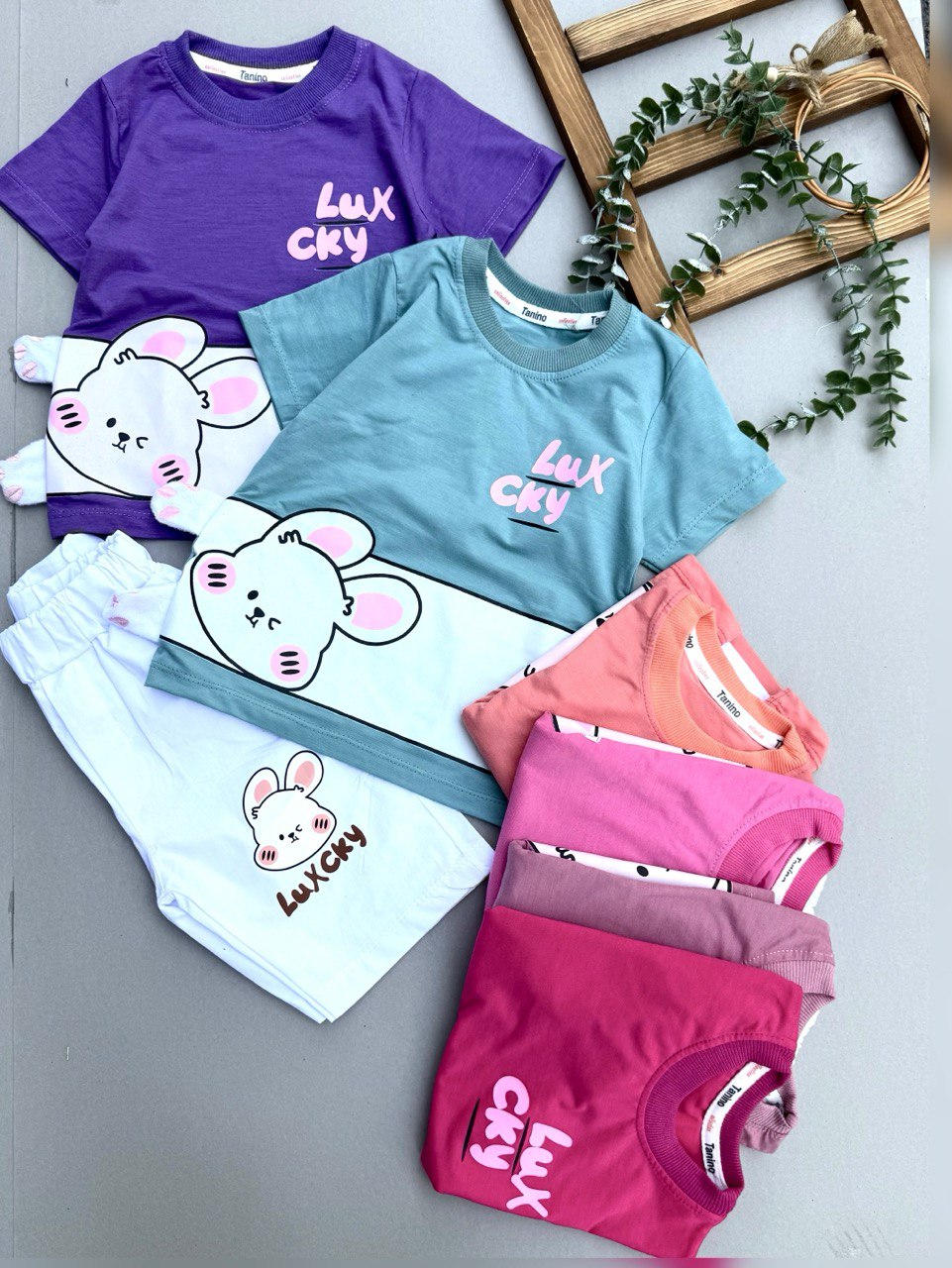 ست تیشرت شلوارک Luxcky